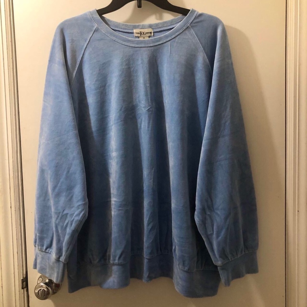 The Tog Shop Velvet Crewneck Sweater